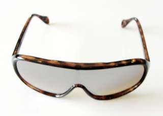 HOT SHOT Mirrored Vintage 80s Ski Sunglasses Tortoise  
