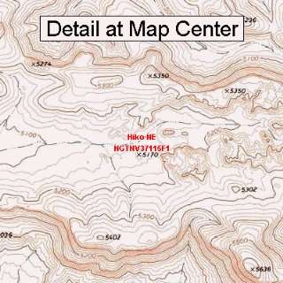   Map   Hiko NE, Nevada (Folded/Waterproof)