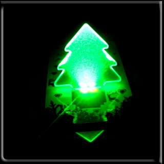 10 X pocket lamp LED Christmas Tree Folding Card Night Light Lamp XMAS 