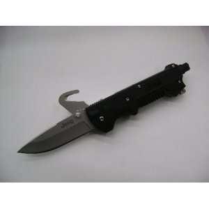  Trademark JP 4019 Rescue Tool W/light Folding Pocket Knife 