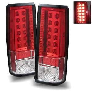  85 05 Chevy Astro / Safari Red/Clear LED Tail Lights Automotive