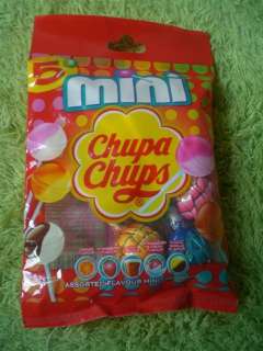 Mini size lollipop chupa chups 5 different falvours  