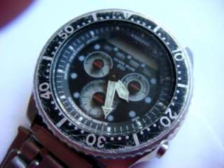 Citizen alarm chronograph for parts or repair Serial number8100231 