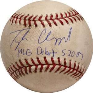  Tyler Clippard New York Yankees   Game Used Baseball vs 
