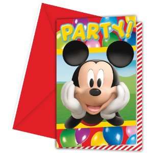  Party2U Mickey Mouse Clubhouse Invitations (Pack Of 6 