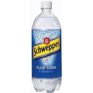 Schweppes Club Soda Ltr Grocery & Gourmet Food