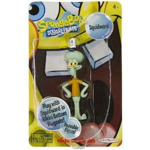  Squidward ~4.6 Posable Mini Figure SpongeBob Squarepants 