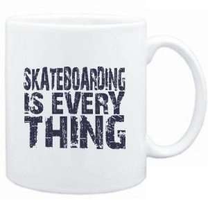  Mug White  Skateboarding is everything  Hobbies Sports 