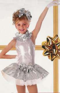 HOLIDAY BELLES Ballet Christmas Tutu Dance Dress Costume SZ CXS,6X7 