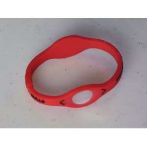  Basketball Energy Balance Sports Bracelet Wristband Red 