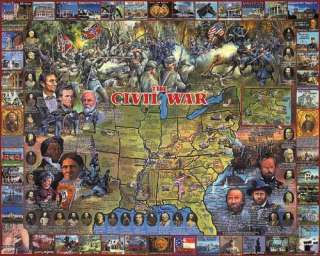   Mountain 1000 Piece Jigsaw Puzzle   The Civil War 724819247097  