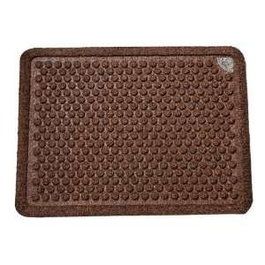 . Doormat Antimicrobial Treated Doormat 18 Inch by 24 Inch, Chocolate 