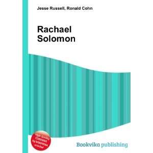  Rachael Solomon Ronald Cohn Jesse Russell Books