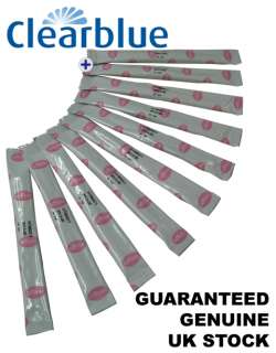 10 x CLEARBLUE DIGITAL OVULATION HOME URINE REPLACEMENT TEST/TESTING 