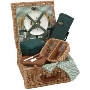  Optima Cheese and Wine 4 Person Fitted Picnic Basket 