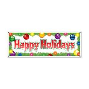  Happy Holidays Sign Banner 