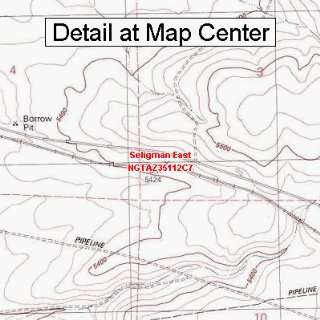   Map   Seligman East, Arizona (Folded/Waterproof)