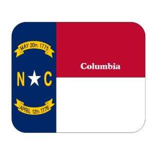  US State Flag   Columbia, North Carolina (NC) Mouse Pad 