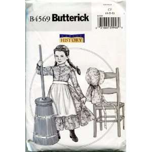  Butterick Sewing Pattern B4569 Size CF (4 5 6) Childrens 