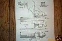 coastal fishing boat model plans  
