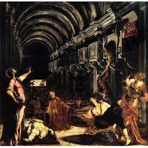  Hand Made Oil Reproduction   Tintoretto (Jacopo Comin 