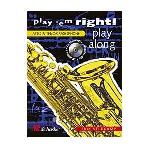   Em Right Play Along Book With CD Alto & Tenor Sax