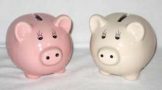 CLASSIC PIGGY COIN BANK BABY SHOWER KIDS SAVINGS NEW  