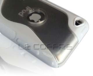 White TPU Case for iPod Touch 4 4G + Screen Protector  
