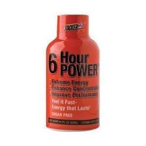  6 Hour Power Shot Drink Berry Size 2X2 OZ Health 