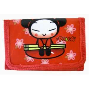    Trifold Patent Red Pucca Wallet   Pucca Money Holder Toys & Games
