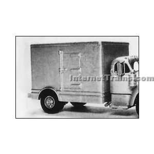 Alloy Forms HO Scale Short Refrigerated Van Body Toys 