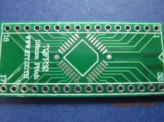 TQFP 32 TQFP32 Adapter SMD PCB convert to DIP 32  