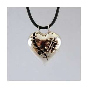  Mended Heart Sterling Silver Pendant 