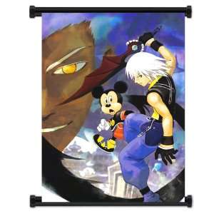  Kingdom Hearts Game Fabric Wall Scroll Poster (16x22 