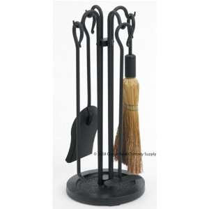   Fireplace Tool Set with Shepards Crook Handles   61230