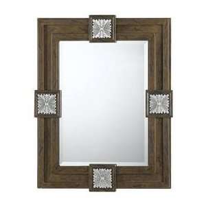  Quoizel FL43125HL Fleming Mirror in Heirloom