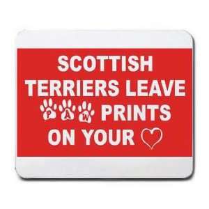  SHELTIES LEAVE PAW PRINTS ON YOUR HEART Mousepad Office 