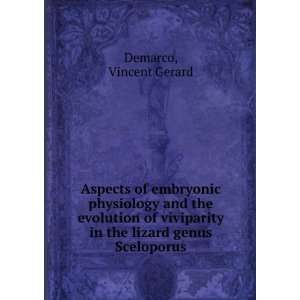   in the lizard genus Sceloporus Vincent Gerard Demarco Books