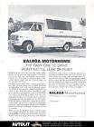 1967 Chevrolet Balboa Motorhome RV Brochure