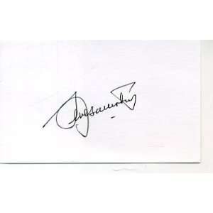 Seve Ballesteros Masters Champ PGA Signed Autograph JSA  
