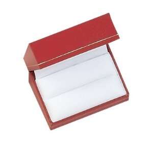   Cartier Design Red Engagement Set Double Ring Gift Box Jewelry