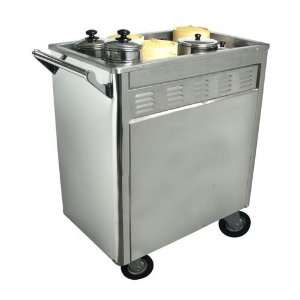  Town Food Equipment 36615 Stainless Steel Dim Sum Cart 