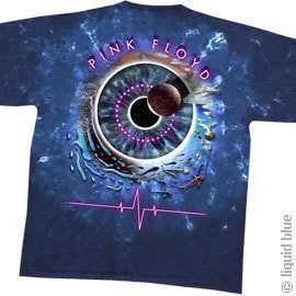 New PINK FLOYD Pulse Concentric Tie Dye T Shirt  