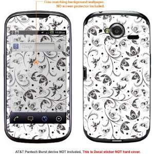  Protective Decal Skin Sticker for AT&T Pantech BURST case 