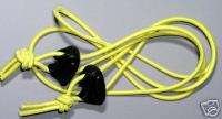 Elastic shoe laces quick transition cord 28 Yellow  