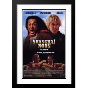 Shanghai Noon 32x45 Framed and Double Matted Movie Poster   Style B 