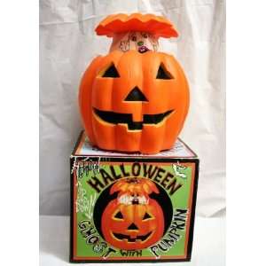  Halloween Pumpkin w/ Up & Down Ghost Toys & Games