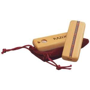  Deluxe Wooden Kazoo with bag Musical Instruments