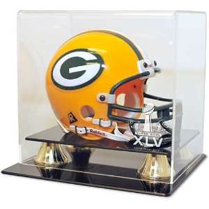  Caseworks NFL Super Bowl XLV Mini Helmet Display Case 