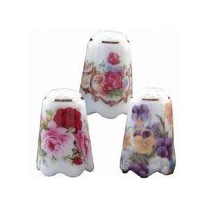  Flower Thimbles Set Thimble Arts, Crafts & Sewing